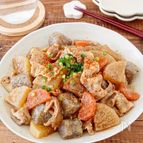 しっかり味しみ！豚バラ大根のみそ煮