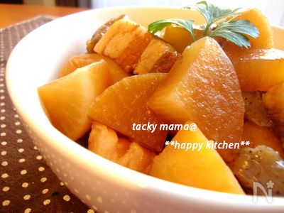 圧力鍋で超簡単 とろっとろ大根とほろほろ豚バラの旨煮 こんに By 奥田和美 たっきーママ レシピサイト Nadia ナディア プロの料理家のおいしいレシピ