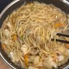 【やみつきレシピ】海鮮あんかけ焼きそばの工程3