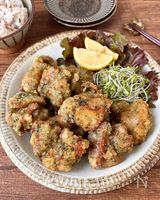 【のり塩旨だし唐揚げ】揚げたて最高!お弁当にも◎