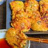 包丁不要!えのきと豆腐とカニカマのもちっと焼きの工程4