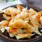 揚げない！子供も大好き♡かにかまコーンマヨのワンタン