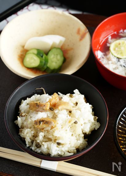 鱧の照り焼き混ぜご飯《秋・名残りの味》