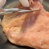 鶏むね肉で大満足✨ザックっとハニー檸檬チキン🐔の工程1