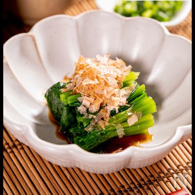 ほうれん草のお浸しを、分子調理学の視点で