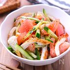 【ちくわときゅうりとトマトの塩だれ】さっぱり系居酒屋風副菜♪