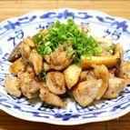 鶏肉とエリンギの塩麹炒め