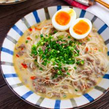 担々風そうめん【そうめんアレンジ♪簡単コクうまスープ】