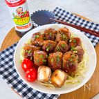 【味付け簡単肉巻き厚揚げ】しっかりボリューム増し