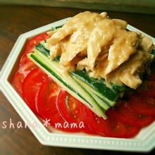 レンジで簡単♪でも本格的♪我が家の絶品棒々鶏♪