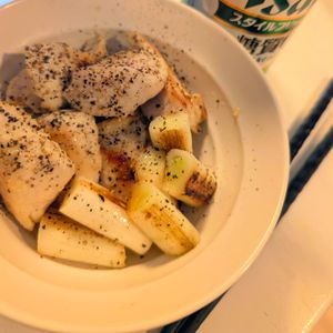 azuの作ってみた!投稿(むね肉de串なし塩焼き鳥【#下味冷凍#作り置き#お弁当】)