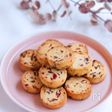 米粉のクランベリークリームチーズクッキー【バター不使用】