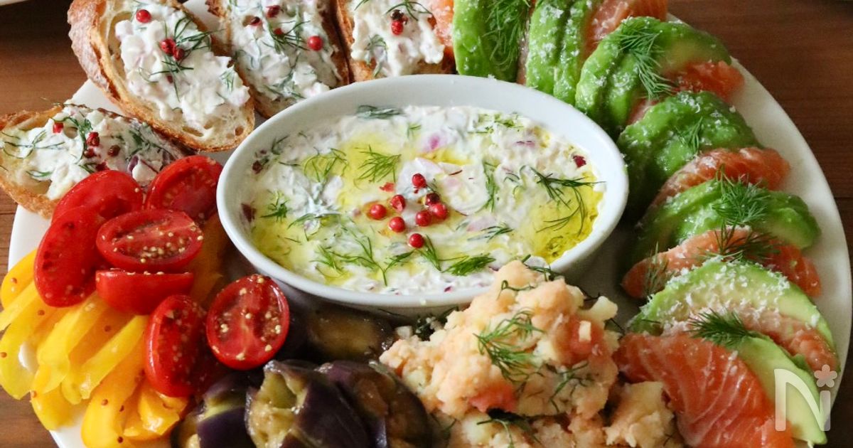 スーパー食材だけ！火を使わないデリ4品！主役級前菜盛り合わせ