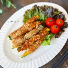 ズッキーニの肉巻き