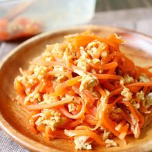 レンジで5分!【にんじんしりしり】材料5つ簡単副菜♩