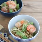 【豆腐干】焼肉のたれで簡単！アボカドと海老の中華風豆腐干