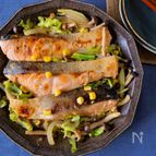 【ヨーグルト下味冷凍】サケのチャンチャン焼き風