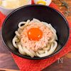 やる気1%でユッケ風ツナマヨうどん