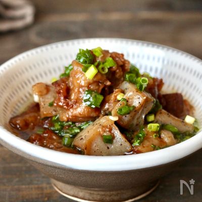 【牛すじ煮込み(すじこん)】甘辛とろ旨《圧力鍋使用》