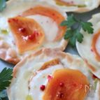 餃子の皮だから軽～い【柿のピザ】おやつにもおつまみにも