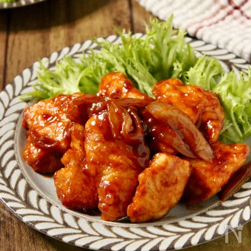 ぷりぷり鶏むね肉のチキンチャップ