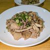 joe sanの作ってみた!投稿(秋の簡単副菜【舞茸とひき肉の麺つゆバターガーリックソテー】)
