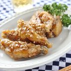 簡単鶏のスペアリブ、甘辛カレー風味