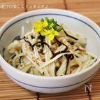 パッパッと5分で♪えのきの塩昆布和え