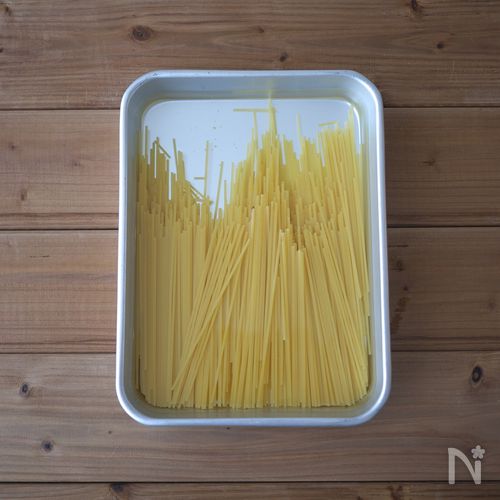 パスタの常識が変わる！？超簡単な水づけスパゲッティのやり方