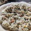 貝柱とブナシメジで旨味UP✿ヘルシープリプリシュウマイ