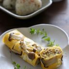 きのこ卵焼き。