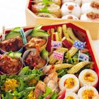 秋の行楽弁当シリーズ②おかずを大きいお弁当箱にきれいに詰めるコツ