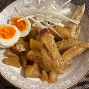 みーの作ってみた!投稿(【手羽元と大根のこってり煮】お肉ほろほろ♪とろける味染み大根)