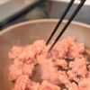 10分で簡単!【鶏そぼろ卵丼】の工程5