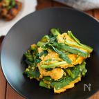 レンジで3分♪ご飯に合う！甘口ニラ玉