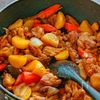 タップルコギ(鶏肉の韓国風甘辛炒め)【韓国料理】の工程2