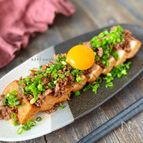 味付けは焼き肉のタレのみ♪厚揚げステーキ