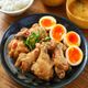 【箸でほぐれる】鶏手羽元と半熟卵のさっぱり煮☆節約絶品おかず