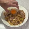 きのこと牛肉の月見すき焼き和風パスタ♪の工程7