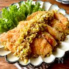 ささみ丸ごと！揚げずに簡単♪【ささみの油淋鶏風】