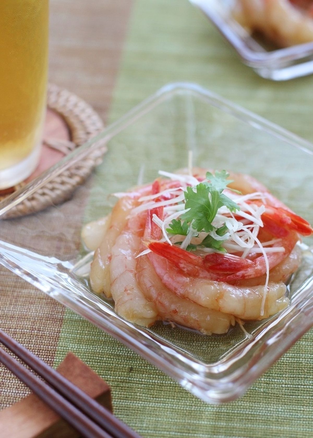 甘エビの紹興酒漬け レシピサイトnadia