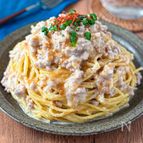 【ワンパン10分◎濃厚やみつき】担々風クリームパスタ
