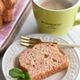 【さくらカラーのふわふわ♡パウンドケーキ】バター不要！