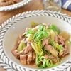 [牛肉とキャベツのみぞれ煮]すき焼のたれで簡単！