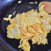 [豚こまと水菜のふわ玉炒め]塩こうじでしっとり柔らか♪の工程1