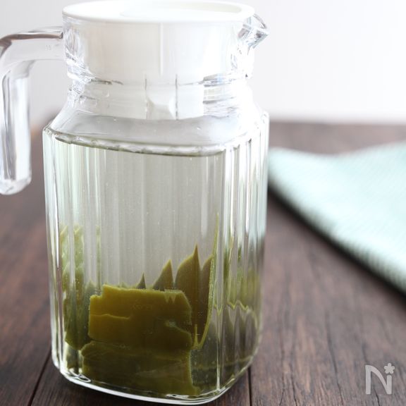 簡単。一晩で昆布だし