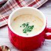 粒マスタードでちょっと大人味のじゃがいもスープ