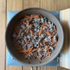 10分で完成！【ひき肉×小松菜ビビンバ風丼】卵もワンパンで◎の工程2