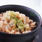 あさりと新ごぼうの炊き込みご飯