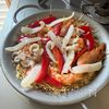 パスタで作るパエリア【海老とイカのフィデウア】休日ランチに♪の工程8